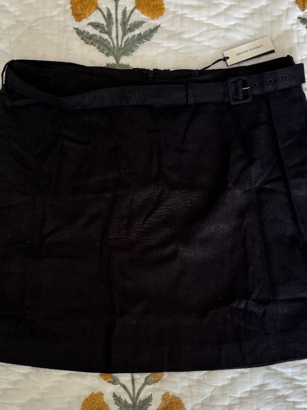 NWT Banana Republic Linen Mini Skirt